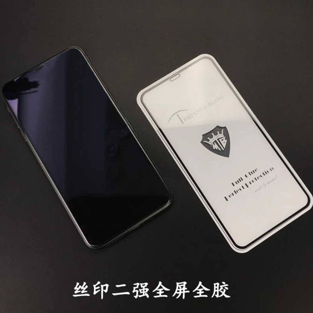 Для Huawei Y5 2019 закаленное стекло 2.5D для Защитная пленка экрана 9H полное клеевое