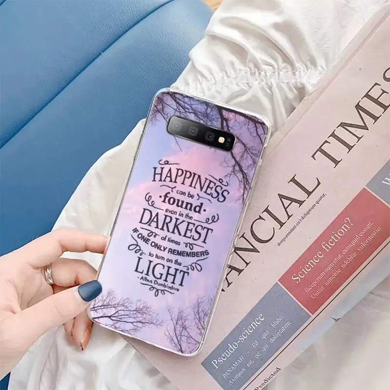 

Hogwart Harries Potter Comic design eternally Phone Case For Samsung Galaxy S10 9 8 7 Plus S10E