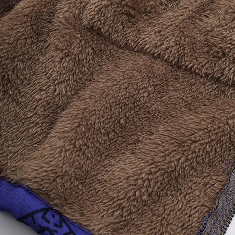 

Women Winter Printed Hooded Plush Coat Retro Style Women Plush Long Sleeve Jacket Comfortable and Warm J55