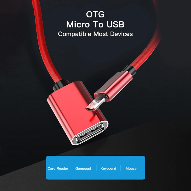 Niye OTG адаптер USB к Micro для геймпада кабели Samsung LG Sony Xiaomi Android телефон флешки Мышь