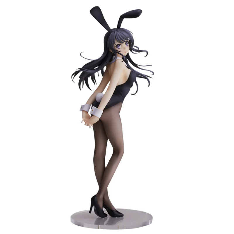 

Anime Seishun Buta Yaro Mai Sakurajima Bunny Girl PVC Action Figure Toys Anime Sexy Girl Figure Collectible Statue Doll Gift