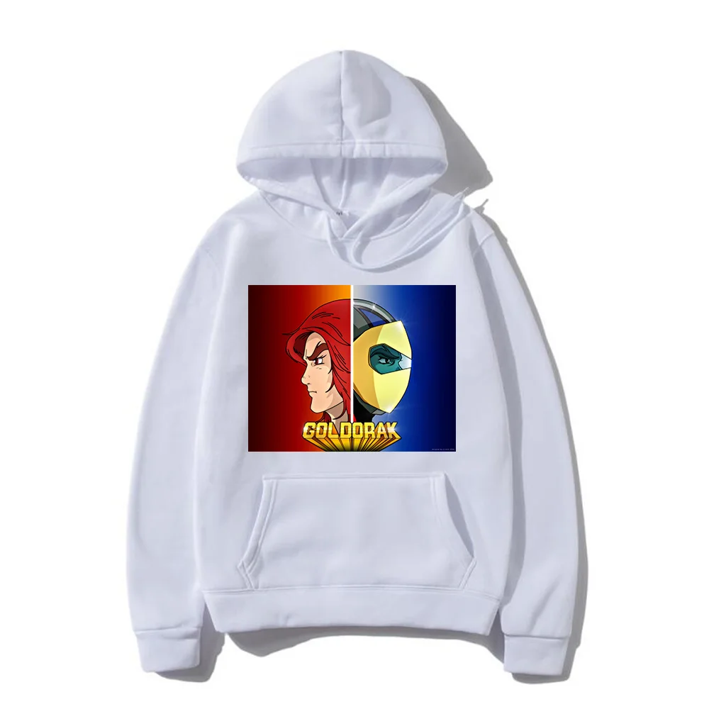 Japanese anime hoodies sweatshirts goldorak pull sweat homme vetement manga goldorak sweat oversize capuche homme vetement