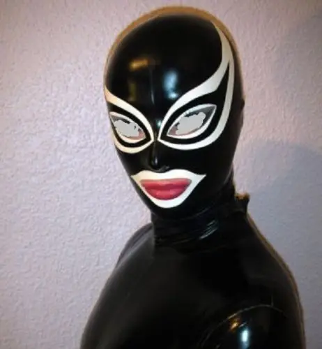 Женские корсеты из латекса Резина МАСКИ КАПЮШОН по индивидуальному заказу