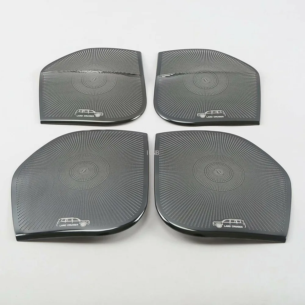 4 шт./компл. накладка на крышку колонки автомобильной двери для Toyota Land Cruiser 200 LC200