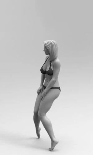 Масштаб 1/35 сборка Набор фигурок из смолы автомобиль для девочки (без