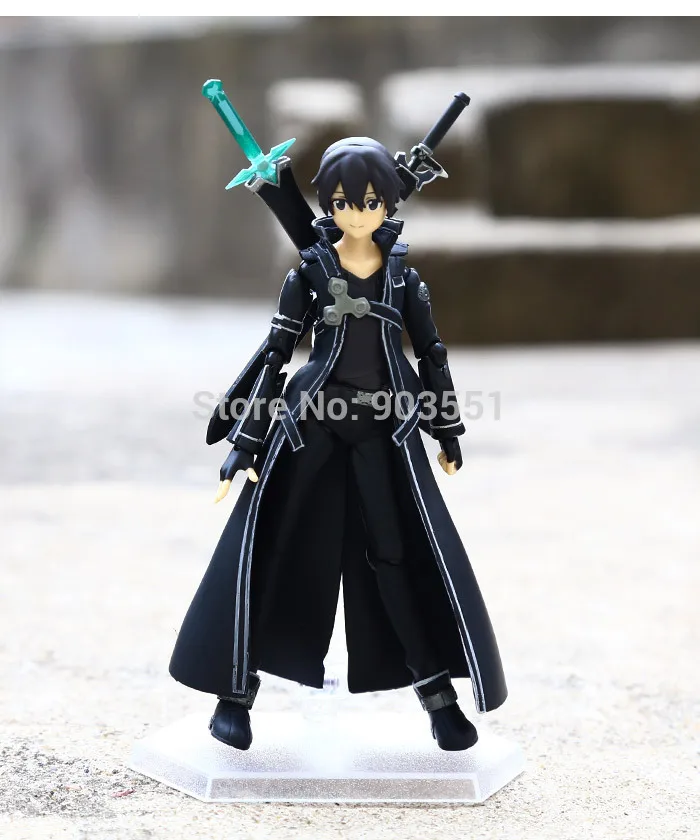 Аниме меч искусство онлайн Figma Kirito Asuna фигурка ПВХ экшн-фигурка Коллекционная