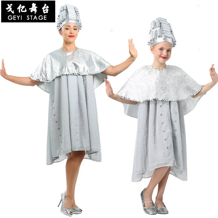 Halloween Stage Costume Movie Grease Character Beauty Barber Shop Lady Cos Charters Dress Up Costume