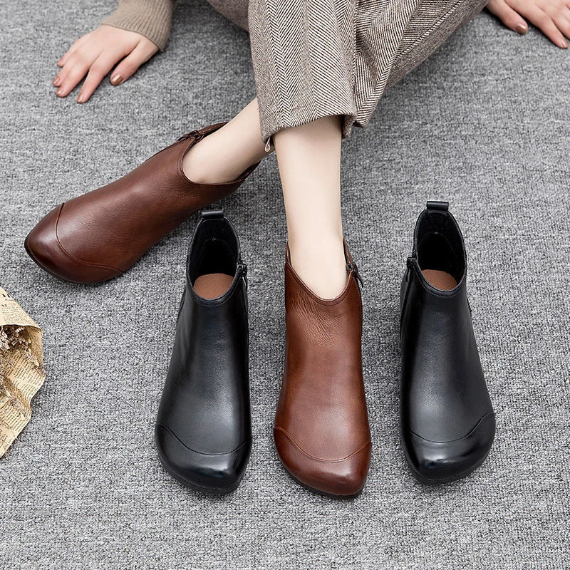 

Зимние теплые женские ботинки, водонепроницаемые женские кожаные ботинки челси, стильные женские ботинки, зимние ботинки для женщин