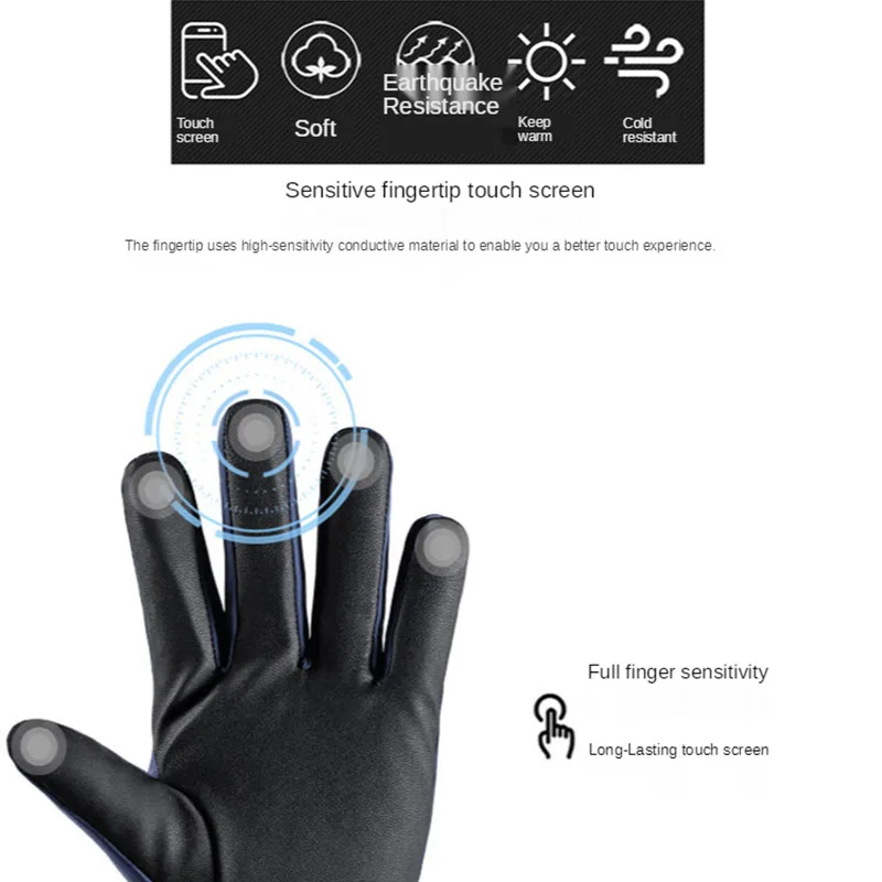 

2021 New Shimano Autumn Winter Ski Gloves Anti-slip Thermal Durable Fishing Gloves In Men's Gloves Outdoor Sport Cycling Gloves