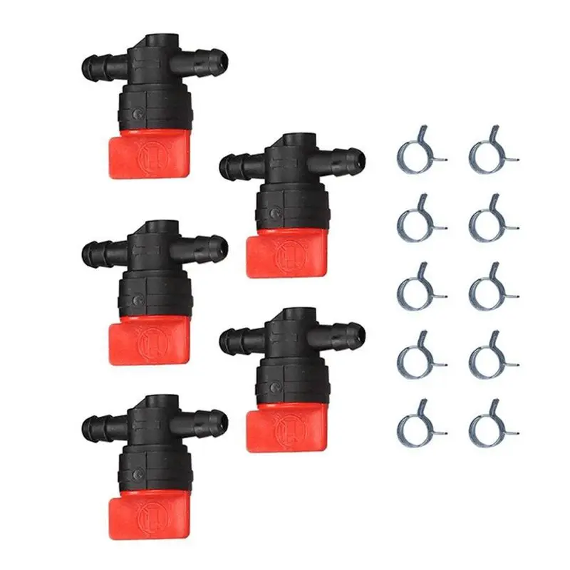 (Упаковка 10) 1/4 дюйма встроенный запорный клапан отключения топлива ДЛЯ Briggs &amp