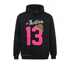 Футболка с капюшоном и длинным рукавом для девочек 13 лет