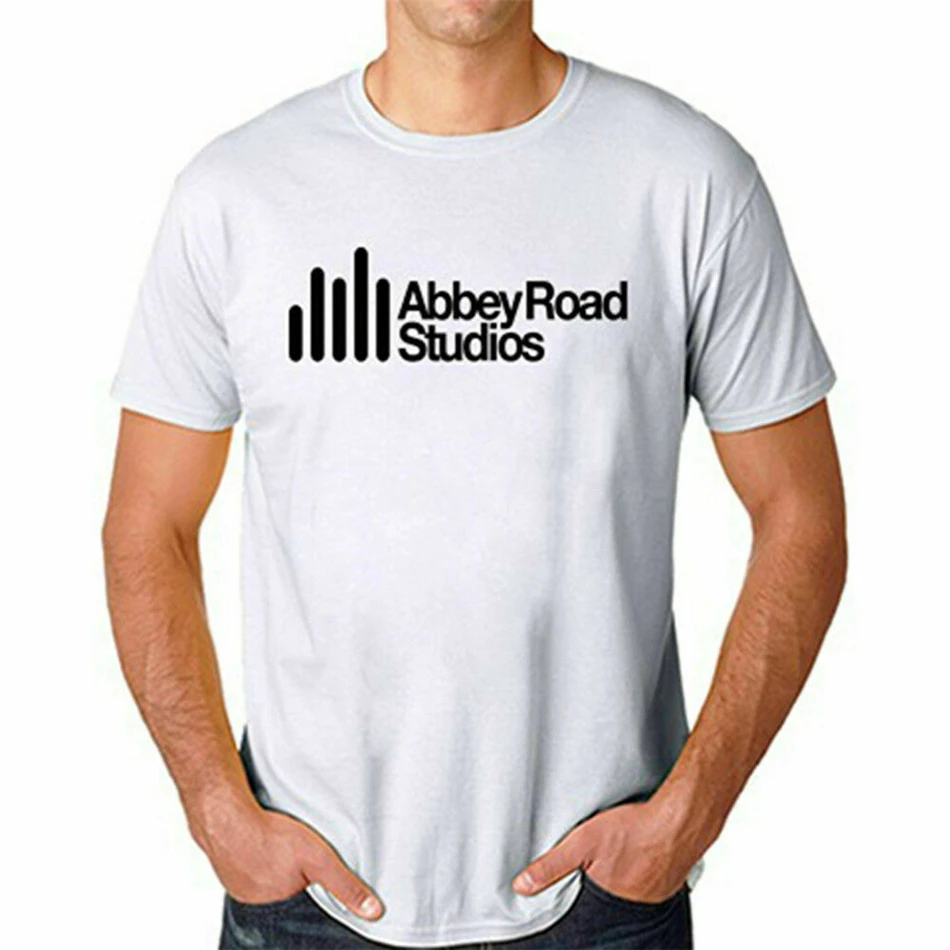Abbey Road логотип Для мужчин 'S футболка Размеры S 3Xl Бесплатная доставка одежда