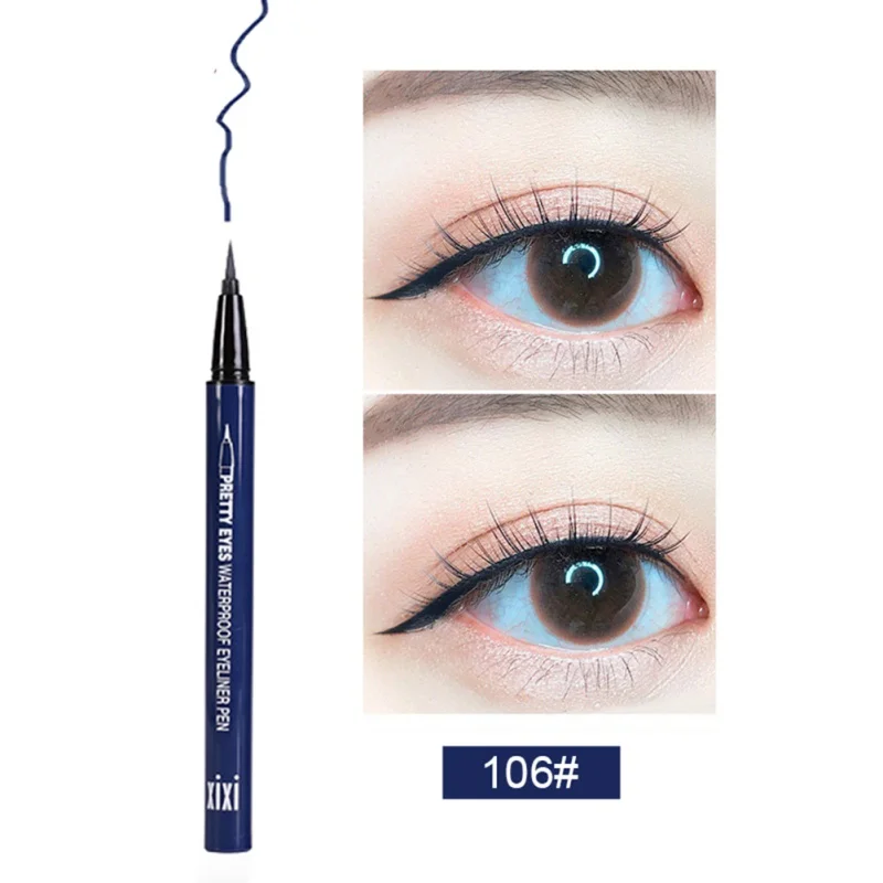 

Waterproof Eyeliner Liquid Long-lasting Black Red Brown Eyeliner Pencil Makeup