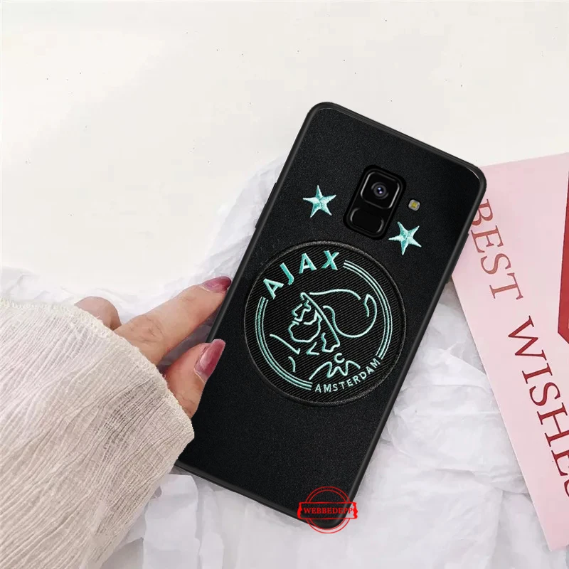 Силиконовый чехол Ajax Team для Samsung J4 Core 2018 Plus J6 Prime J7 Duo J8 Note 8 9 10 | Мобильные телефоны и