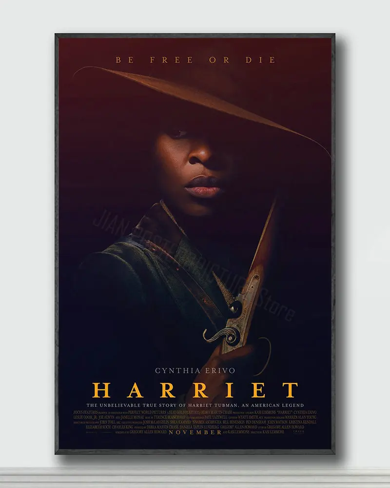 Шелковые Плакаты и принты NJ046 Harriet, 1 шт., настенный художественный плакат, домашний декор