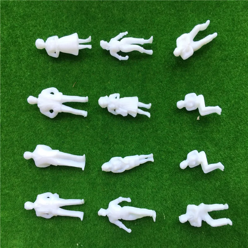 100 шт. 1:50 миниатюрные фигурки из АБС-пластика | Игрушки и хобби