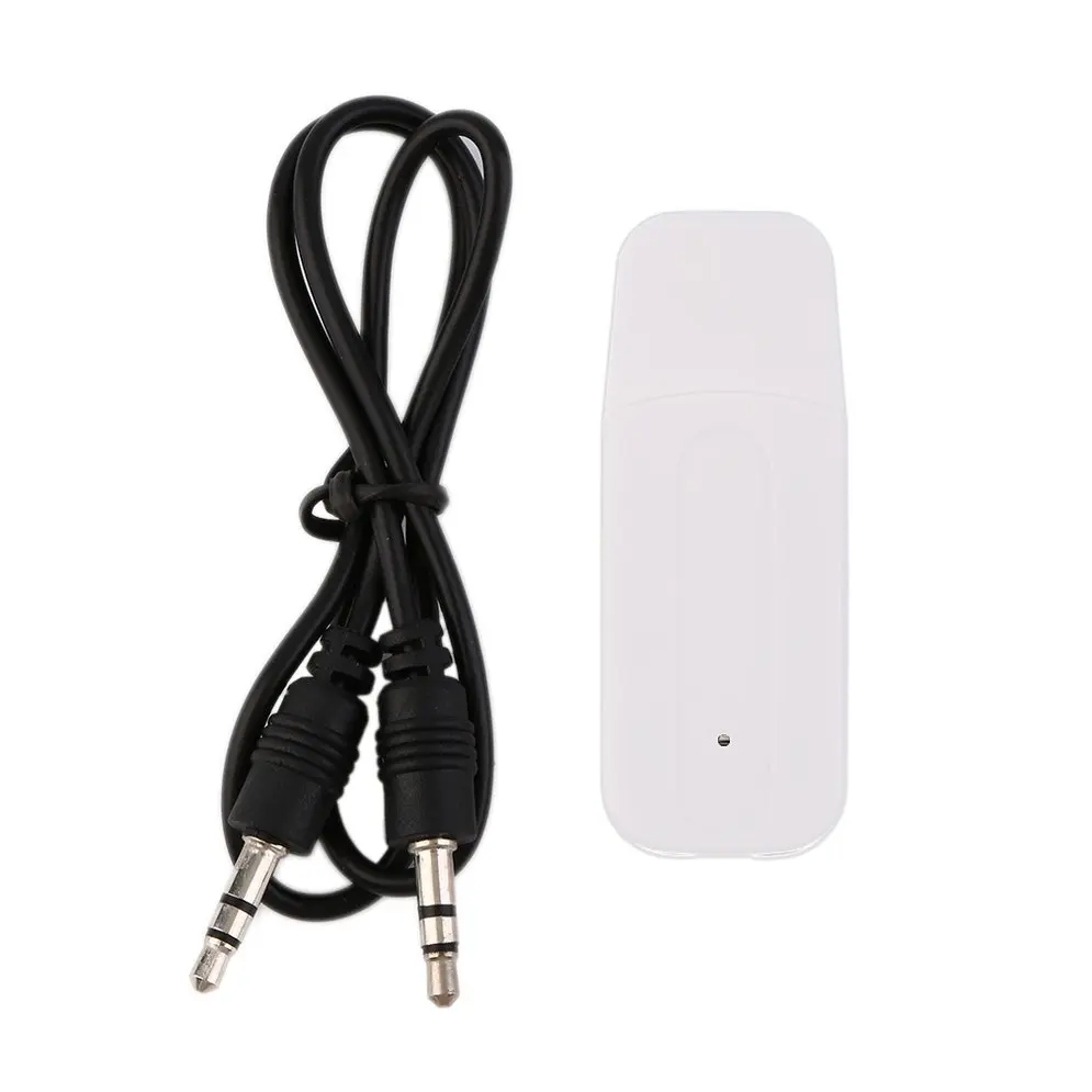 

Портативный 3,5 мм USB беспроводной Bluetooth-совместимый музыкальный стерео-приемник адаптер для iPhone стерео музыкальный приемник