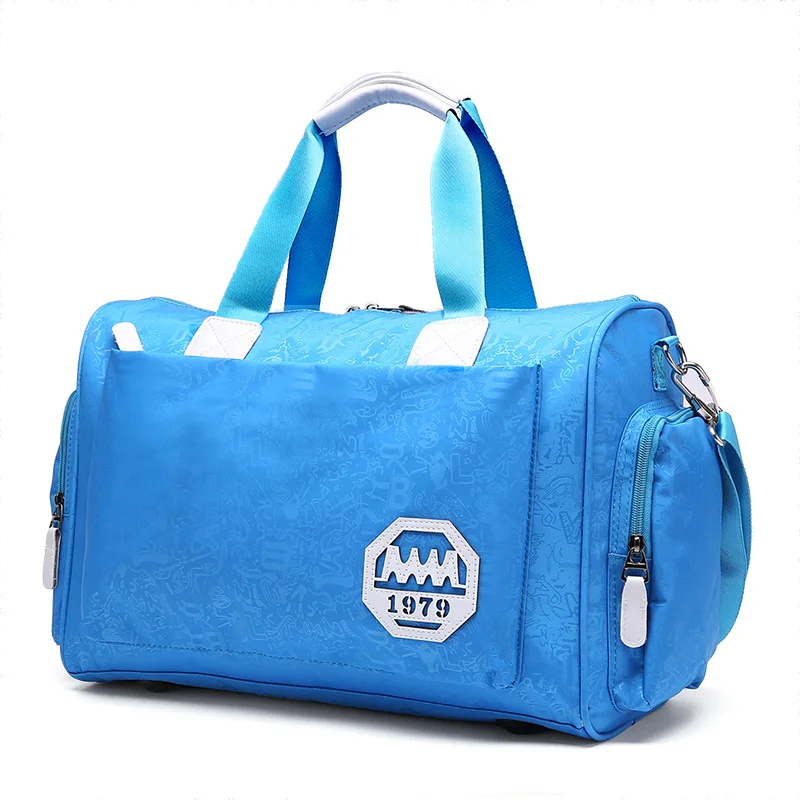 Нейлоновая Женская Мужская спортивная сумка для путешествий большие