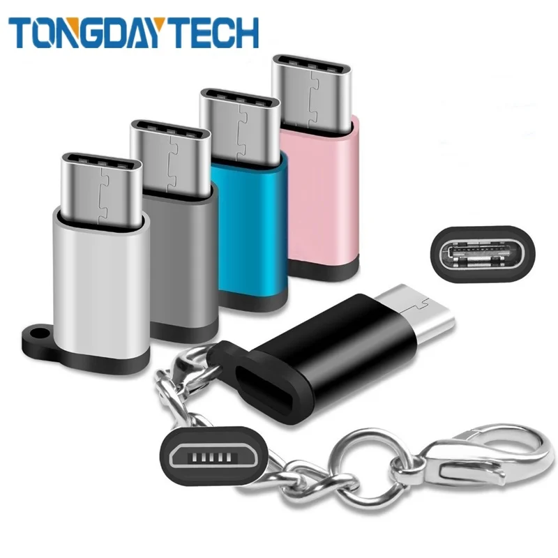 Адаптер Tongdaytech USB 3 1 Type C переходник OTG с Micro Мама на папа для Samsung S8 S10 LG G5 G6 Nexus 5X Pixel