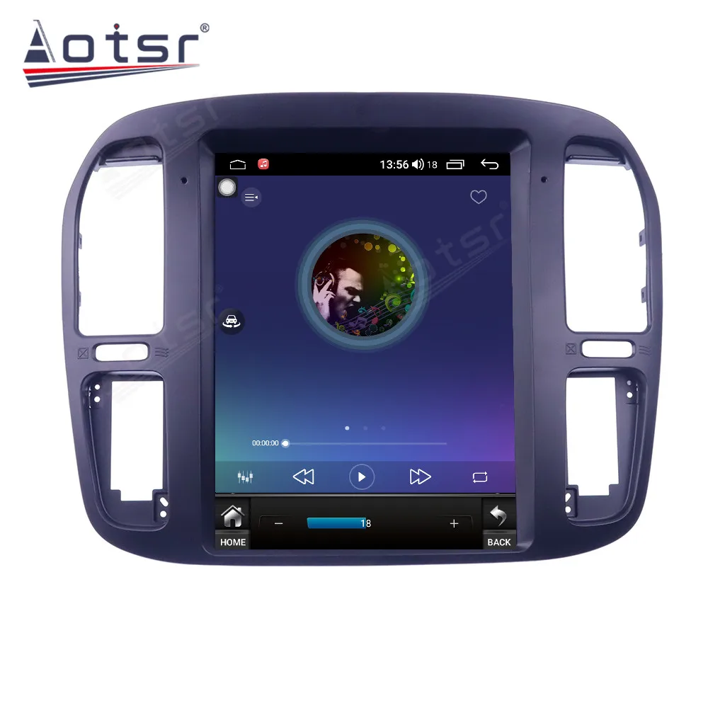 Автомобильный радиоприемник Tesla для Lexus LX470 2002-2007 Toyota Land Cruiser LC200 1992-2002 Android