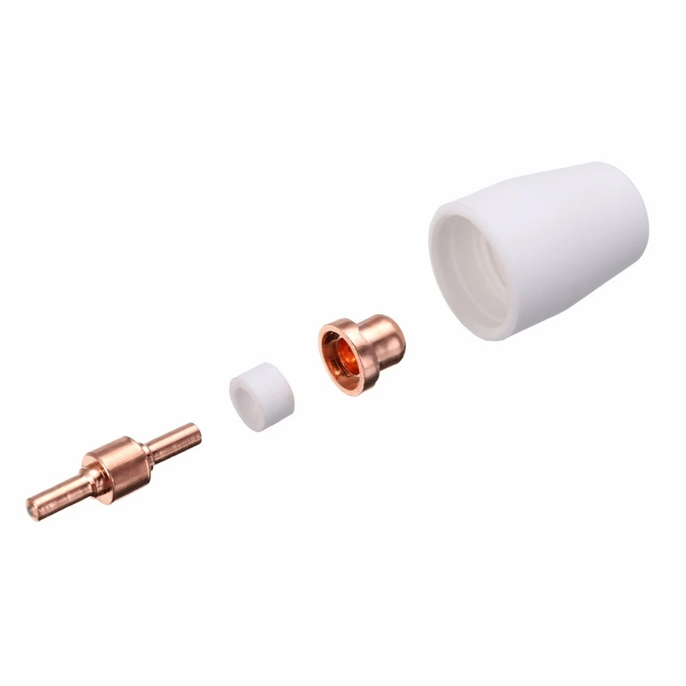 

100Pcs Nozzle Electrode Kit Plasma Cutting Machines Suitable for PT31 Plasma Cutter Torch High-quality Copper Material Durable