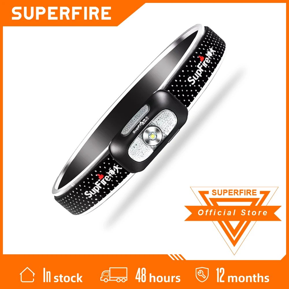 Светодиодный налобный фонарь Supfire HL05-C ультралегкий портативный Головной