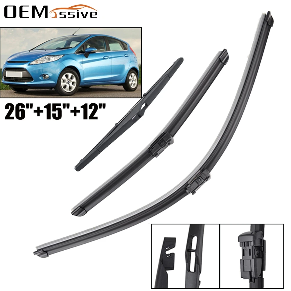 Комплект стеклоочистителей для Ford Fiesta MK6 /MK7 в Великобритании 2008 2009 2010 2011 2012 2013 2014