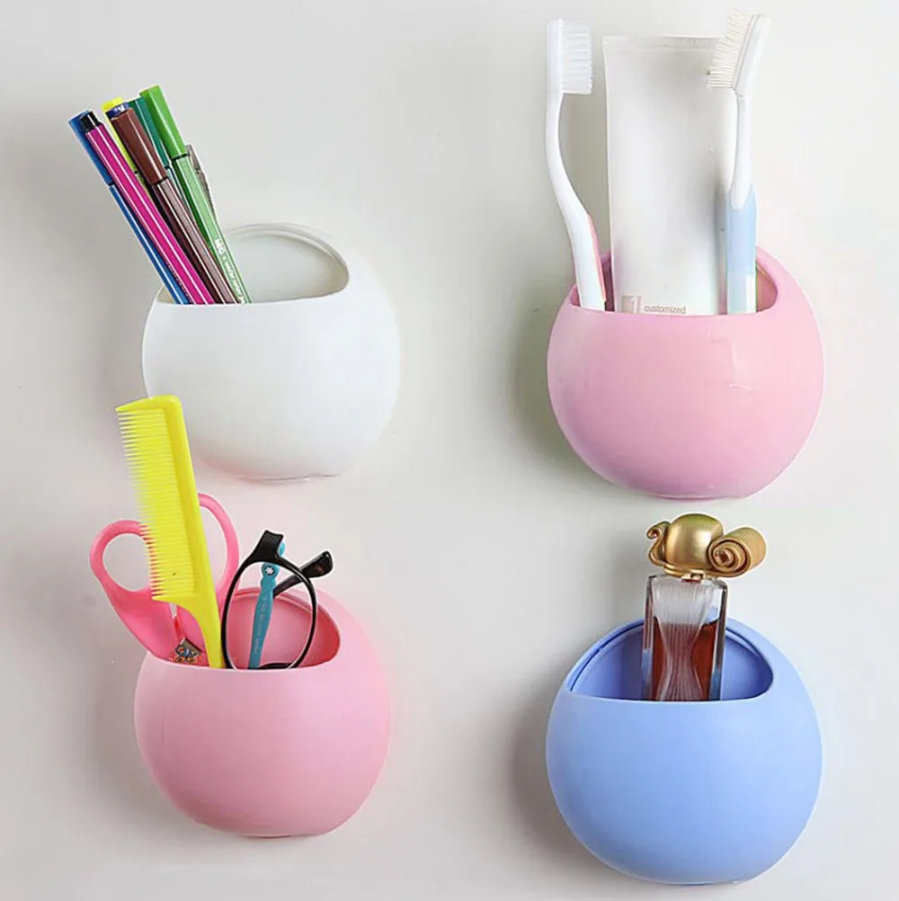 1 шт. домашняя ванная зубная щетка паста настенное крепление держатель присоска
