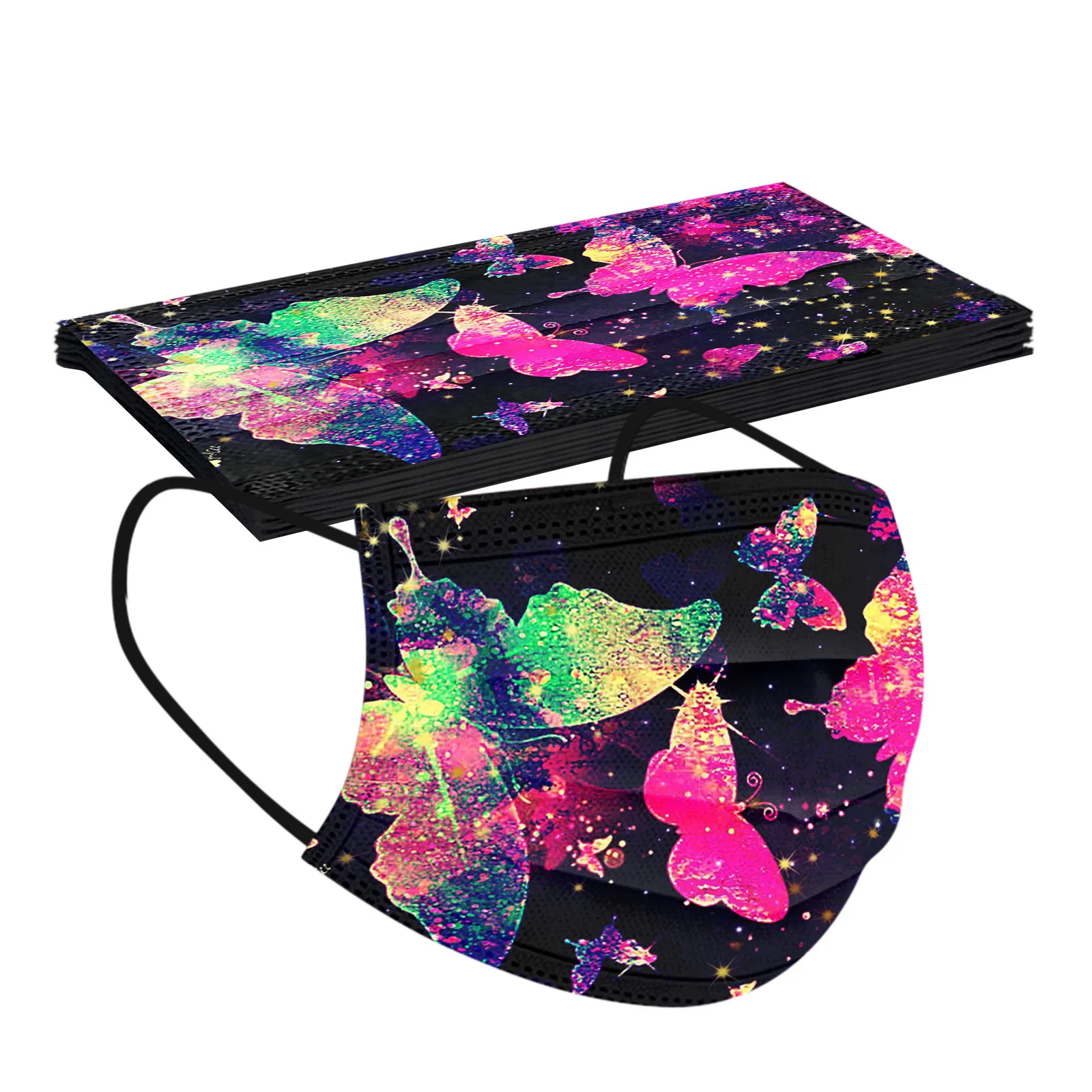 10 шт. одноразовые маски-бабочки для лица | Тематическая одежда и униформа