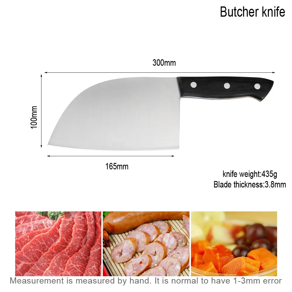 XYj нож мясника из нержавеющей стали кожаный Подарочная коробка охотничий