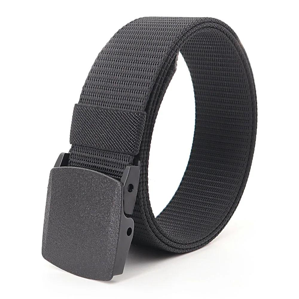 Men Belt  Fashion Unisex Army Tactical Waist Belt Adjustable BeltJeans Male Casual Luxury  Breathable Canvas Webbing Waistband
