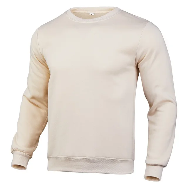 

Men's fleece crew neck sweater 2021 new spring and autumn leisure high-quality brand pullover women's sweater