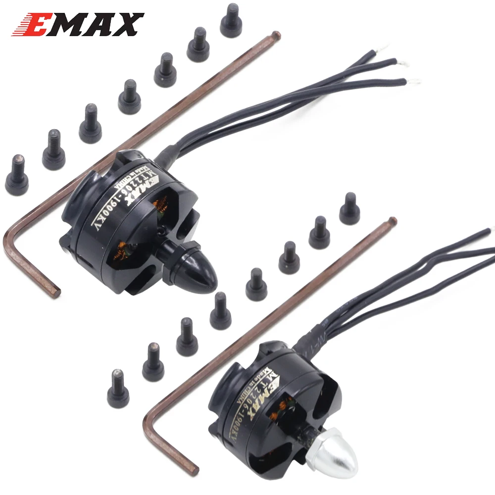 Emax MT2206 KV1500/KV1900 2-3S Brushless Motor CW/CCW For FPV QAV250 RC MultiCopter Drone Quadcopter Aircraft Airplane Toy | Игрушки и
