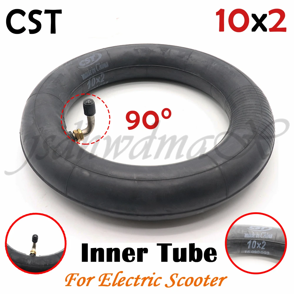 CST 10 inch Inner tubes For Xiaomi Mijia M365 Electric Scooter 10" inner Tyre 10x2 Inner tire M365 Parts Durable Pneumatic tube