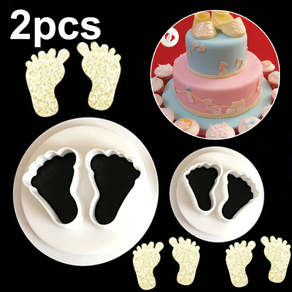 2 шт./компл. милый ребенок средства ухода за кожей стоп пресс форма белый Еда Класс