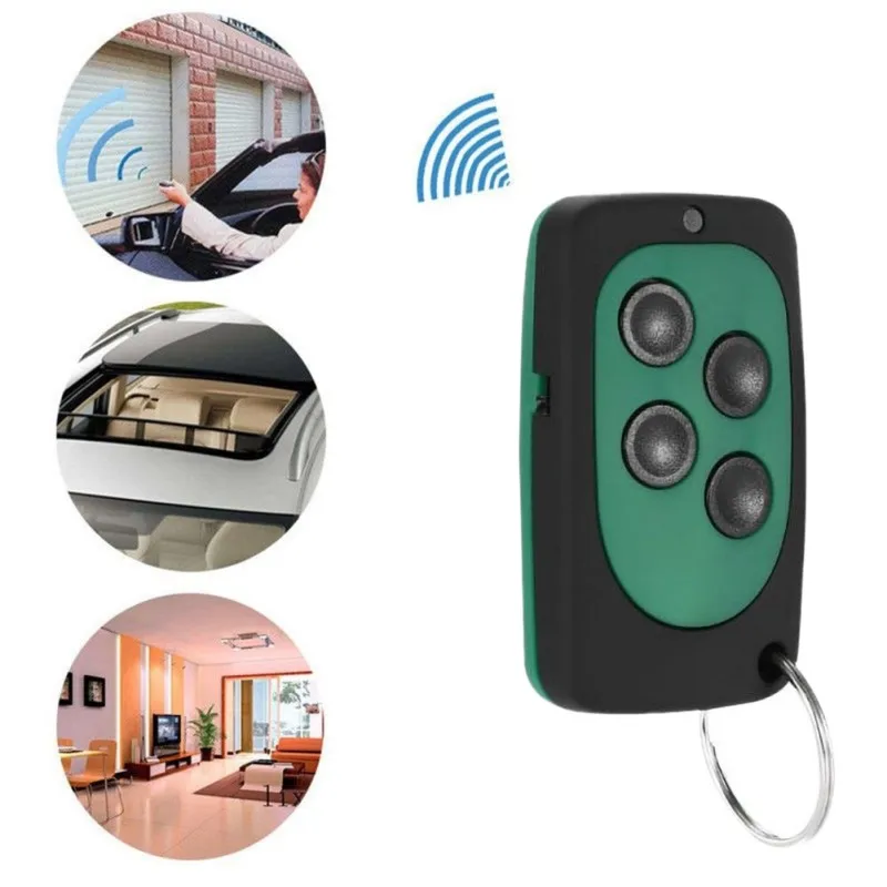 

NEW Carry-on Wireless Remote Control Controller Fixed/ Learning/ Rolling Code Keychain Roller Shutter/ Garage Door Remote Opener