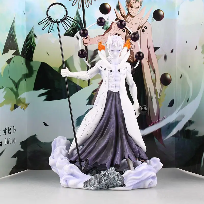 

Cosplay New Uzumaki Figure Shippuden Uchiha Madara Jinchuriki Form Ver. PVC Figure Toy Collection Model Statue for Gifts