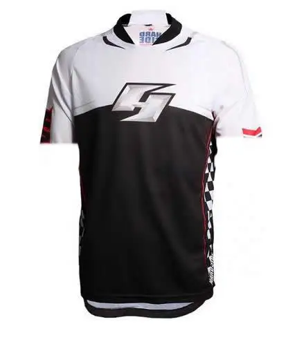 Футболка для мотокросса езды по бездорожью красная черная оранжевая желтая Майо