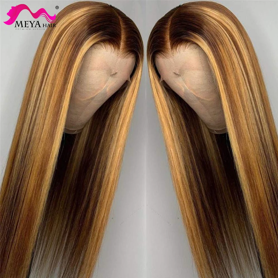 30 дюймов бесклеевого 13x4 Синтетические волосы на кружеве парик человеческих