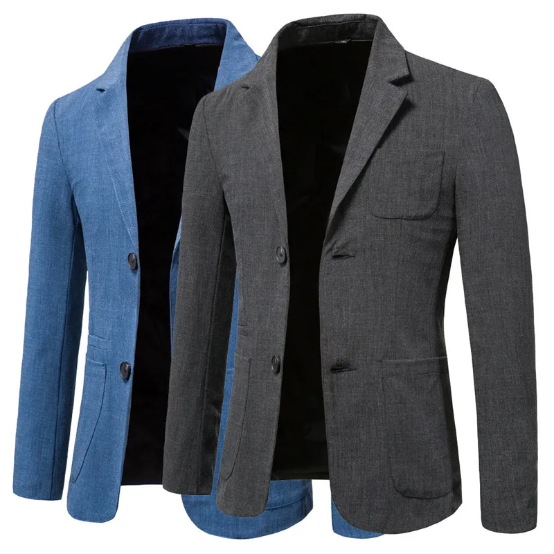 

Mens Fashion Autumn Winter Quality Luxurious Brand Blazer Coat Wedding Prom Singers Blazers Costume Slim Fit Business Suit 5xl