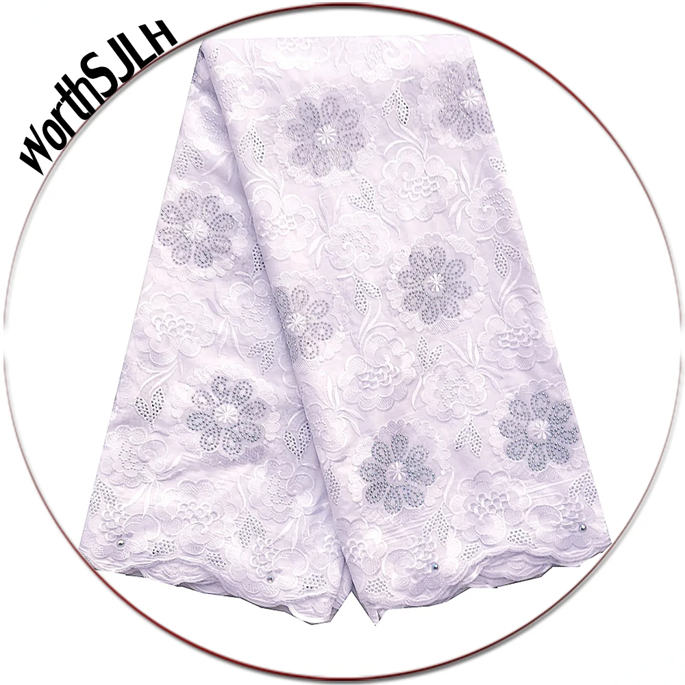 Новое поступление африканская кружевная ткань 2020 ярко синяя фототкань 5 ярдов