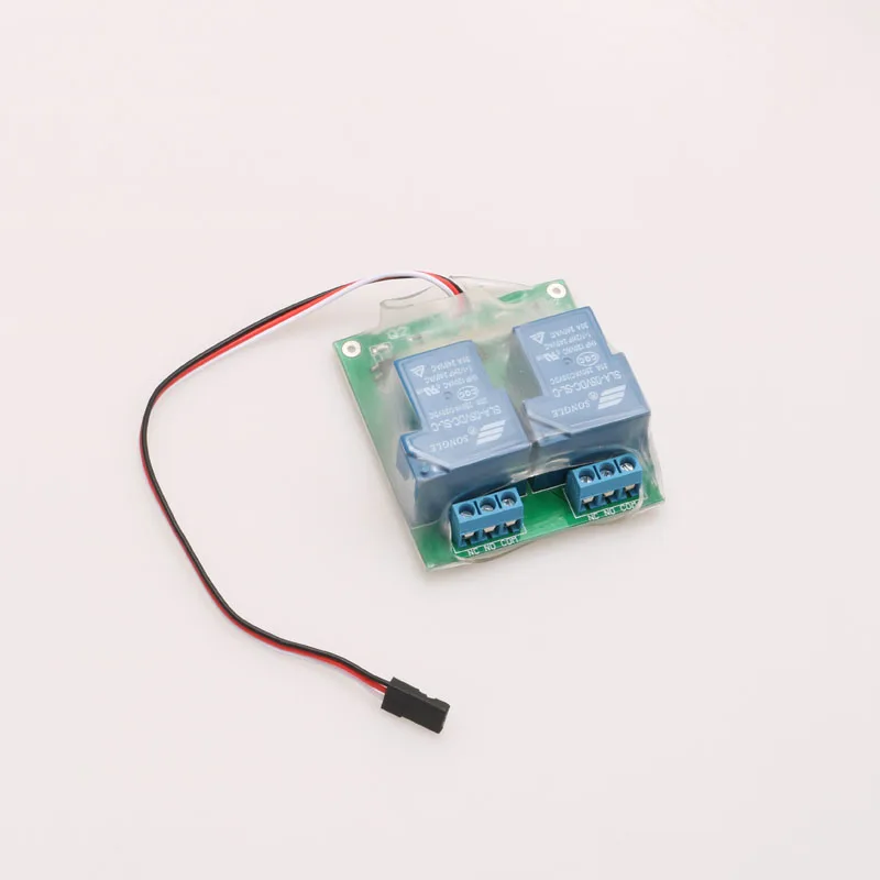 

2pcs Q2 PWM Relay Switch for RC Aircraft Drone Electronic Remote Controlling On-off 30A High Current Anti-interference Module