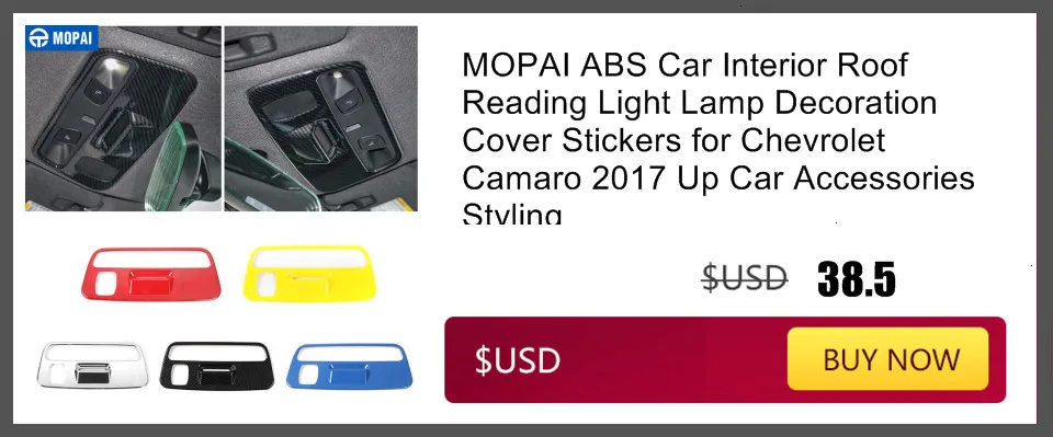 MOPAI ABS Автомобильный интерьер окно Лифт кнопка переключатель панель украшения крышки наклейки для Chevrolet Camaro Up автомобильные аксессуары