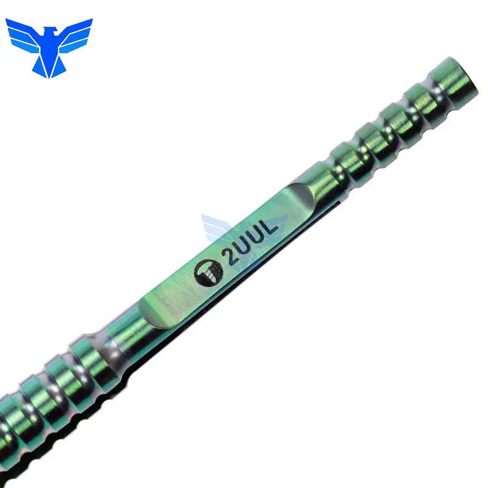 2UUL Высокоточный пинцет из титанового сплава со сканером отпечатков пальцев для