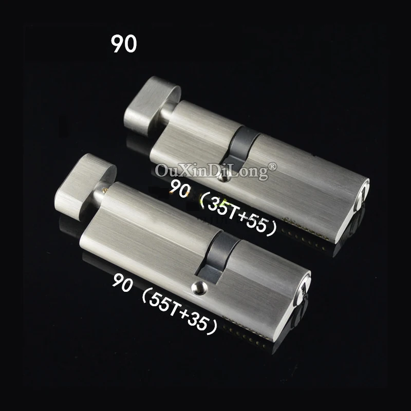 

Brand New 2PCS European Security Partiality Door Lock Cylinder Core Lock Gall Repair Parts + Keys