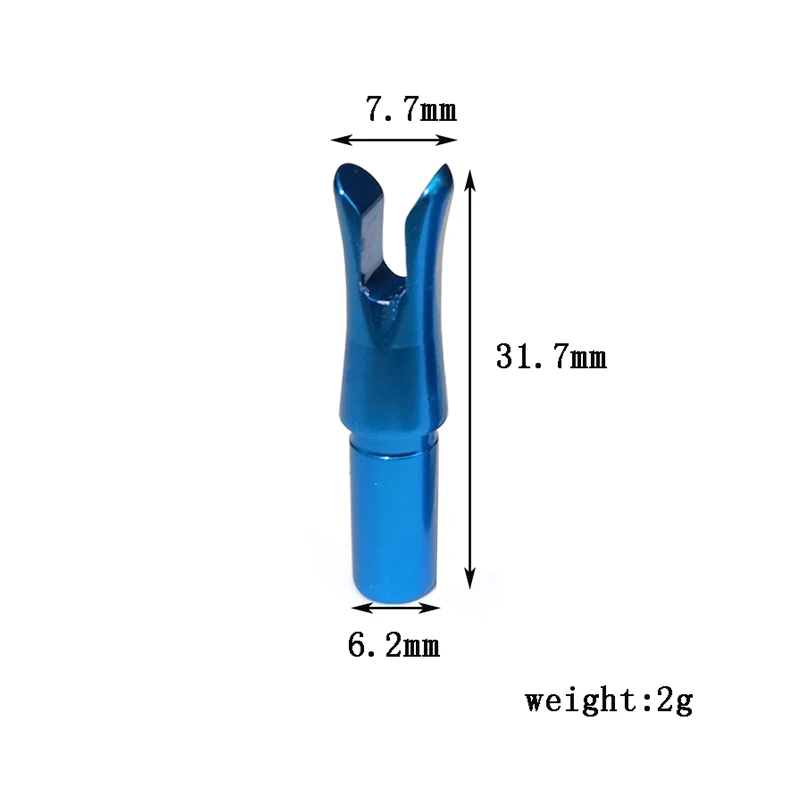 SHARROW Новинка 6 2 мм алюминиевый сплав для стрельбы из лука вставка в стрелу ось