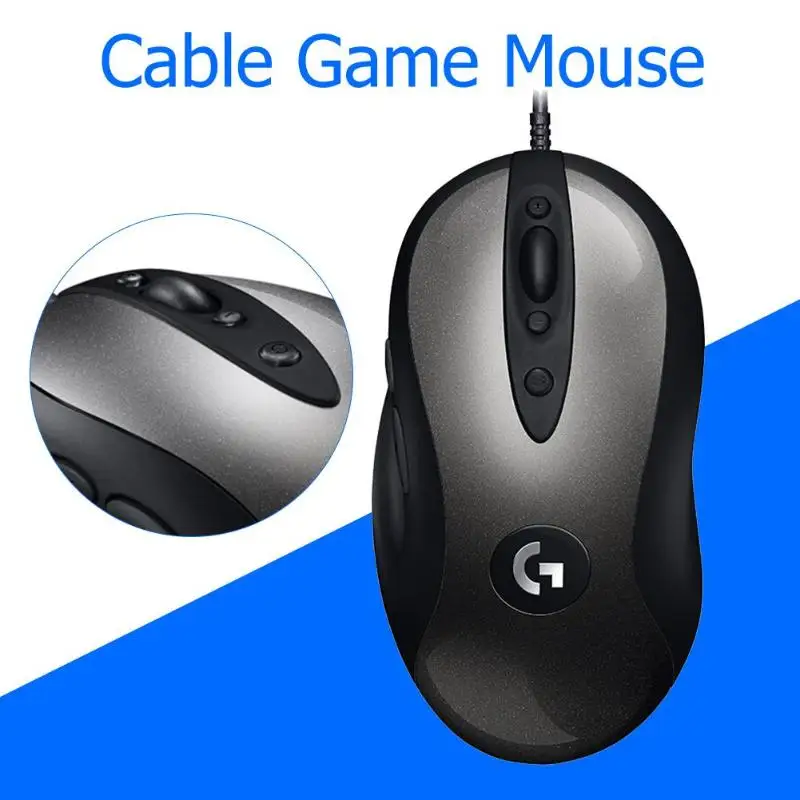 Logitech MX518 Классическая Проводная игровая мышь 16000DPI 8 программируемых кнопок для