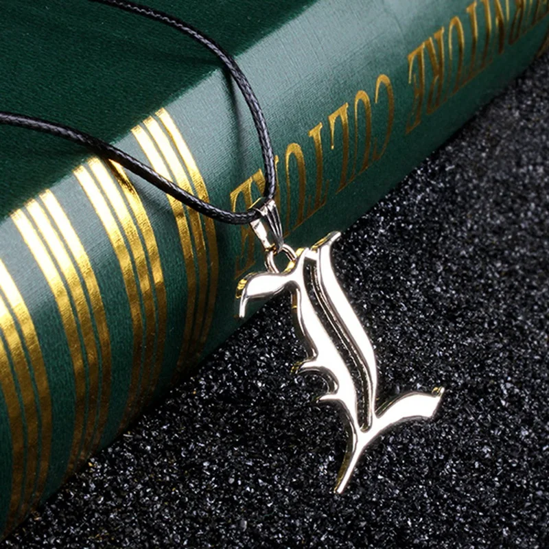 Ожерелье тетрадь смерти модное Ювелирное Украшение в стиле аниме кулон для