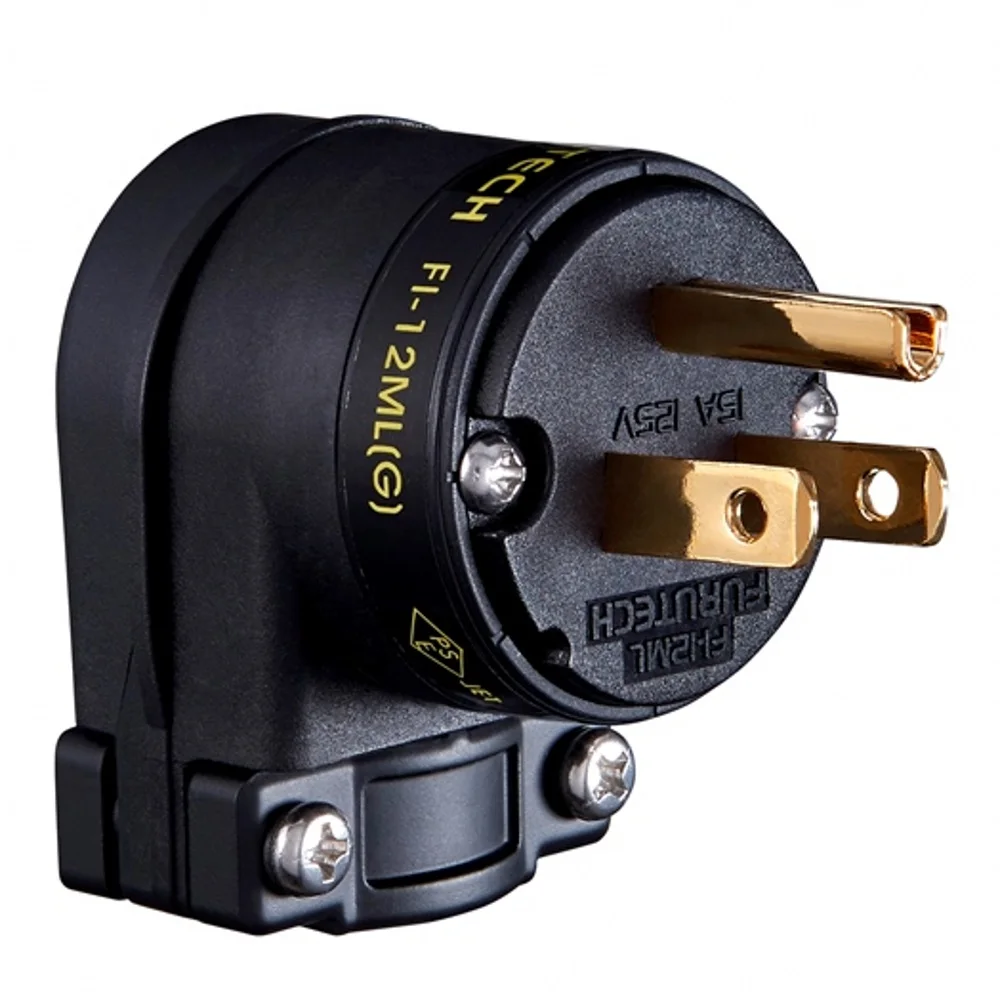 Furutech FI12ML R L Тип родий 24K позолоченный разъем питания|Адаптеры AC/DC| |