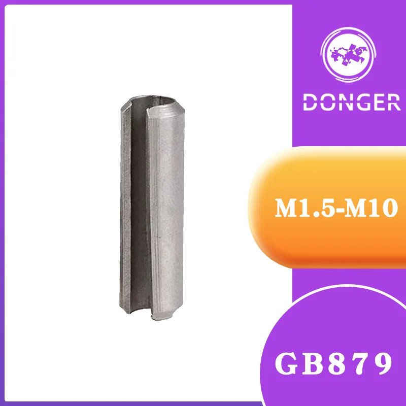 10/20 шт. M1.5 M10 GB879 304 Нержавеющая сталь пружинный зажим Тип прямые булавки весенние